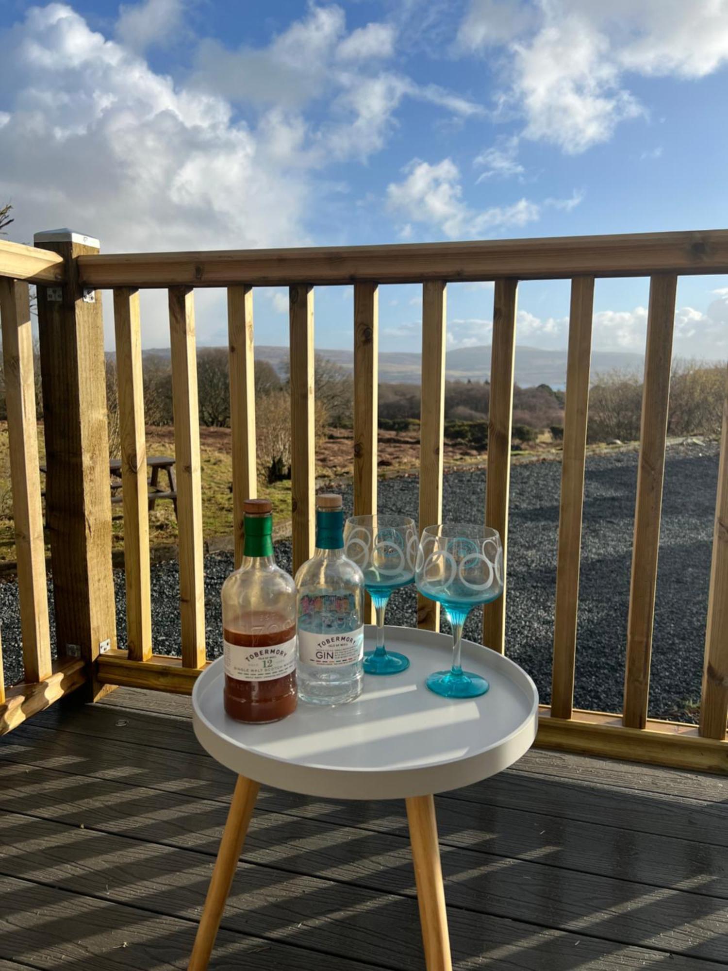 Hidden Hut - Aros View - Tobermory Villa Luaran gambar